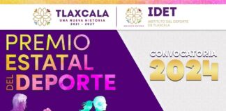 Emite IDET Convocatoria del Premio Estatal del Deporte 2024 -AlternativaTlx