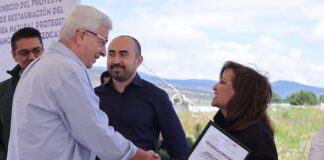 Encabeza Gobernadora Trabajos de Restauración del Área Natural Protegida “Los Pitzocales”en Tetla -AlternativaTlx