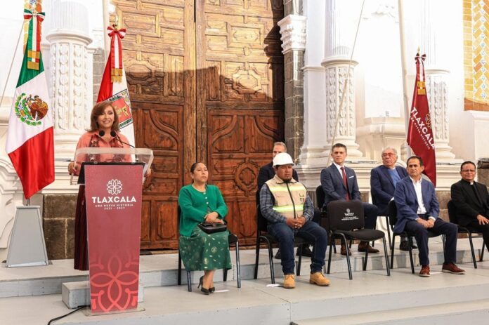 Tlaxcala Resplandece; Presenta Gobernadora Avances del Programa Nacional de Reconstrucción -AlternativaTlx