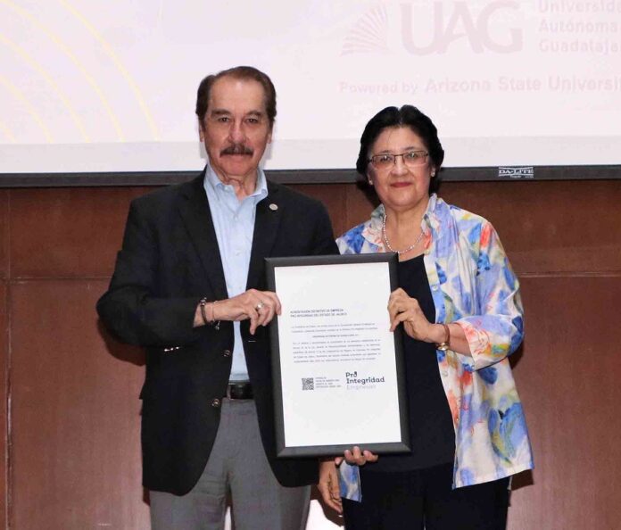 UAG Recibe por Segunda Ocasión el Distintivo Pro Integridad Empresas -AlternativaTlx