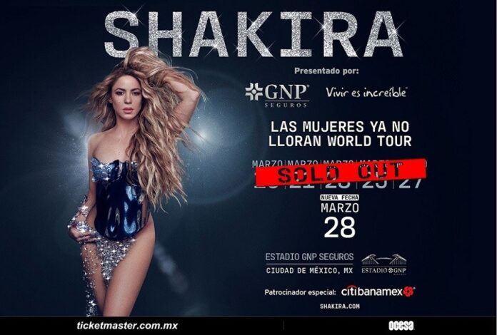 Debido a la Demanda sin Precedentes, Shakira Anuncia una Sexta Presentación Histórica Rompiendo todos los Récords de su Gira Las Mujeres Ya No Lloran World Tour 2025 -AlternativaTlx Debido a la Demanda sin Precedentes, Shakira Anuncia una Sexta Presentación Histórica Rompiendo todos los Récords de su Gira Las Mujeres Ya No Lloran World Tour 2025 -AlternativaTlx