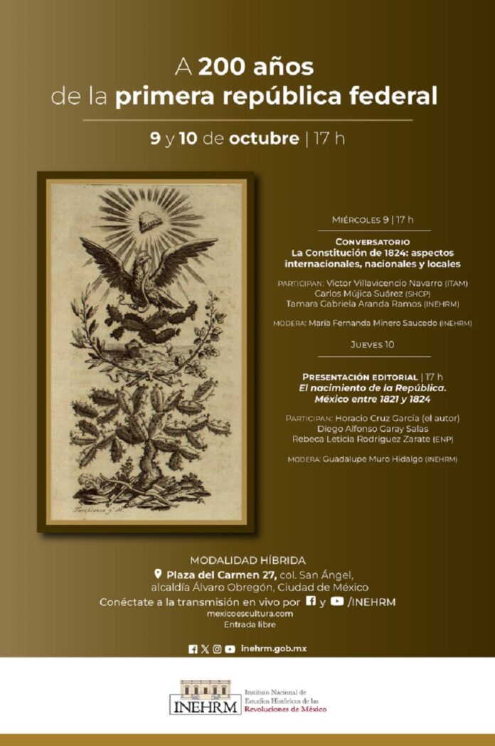 El Inehrm Conmemora el Bicentenario de la Promulgación de la Constitución Federal de los Estados Unidos Mexicanos -AlternativaTlx