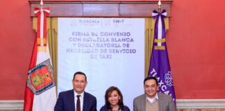 Firma Gobierno del Estado Convenio para Mejorar Movilidad en Tlaxcala -AlternativaTlx