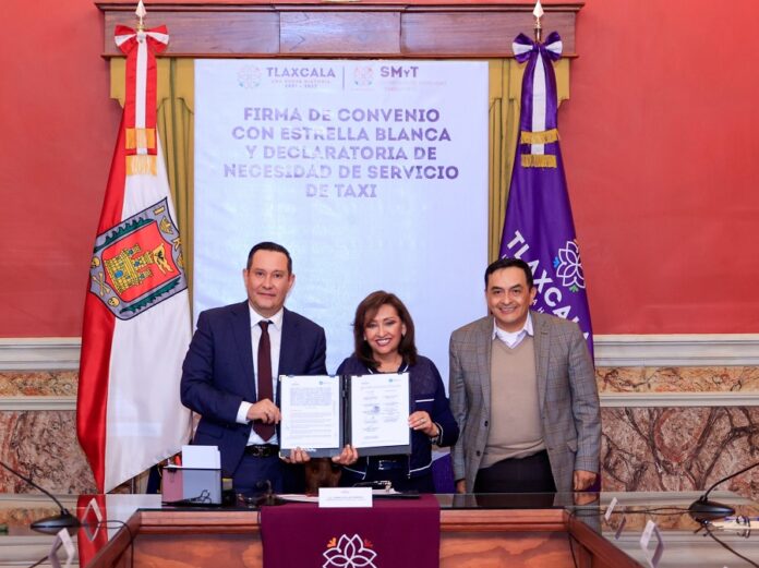 Firma Gobierno del Estado Convenio para Mejorar Movilidad en Tlaxcala -AlternativaTlx