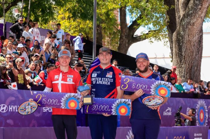 Gana Primer Lugar Estados Unidos en Arco Compuesto Varonil en Tlaxcala -AlternativaTlx