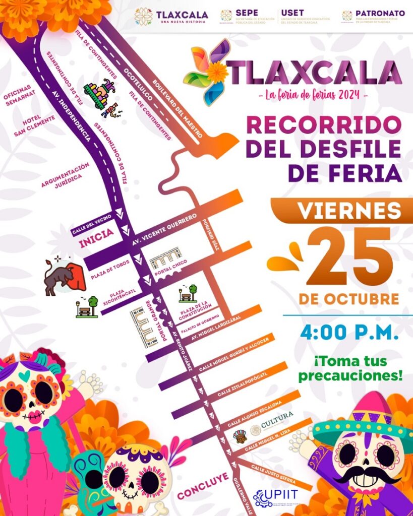 Gobierno del Estado Invita al Desfile de “La Feria de Tlaxcala 2024” -AlternativaTlx