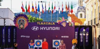 Podio de Arco Recurvo Femenino para China, India y México -AlternativaTlx