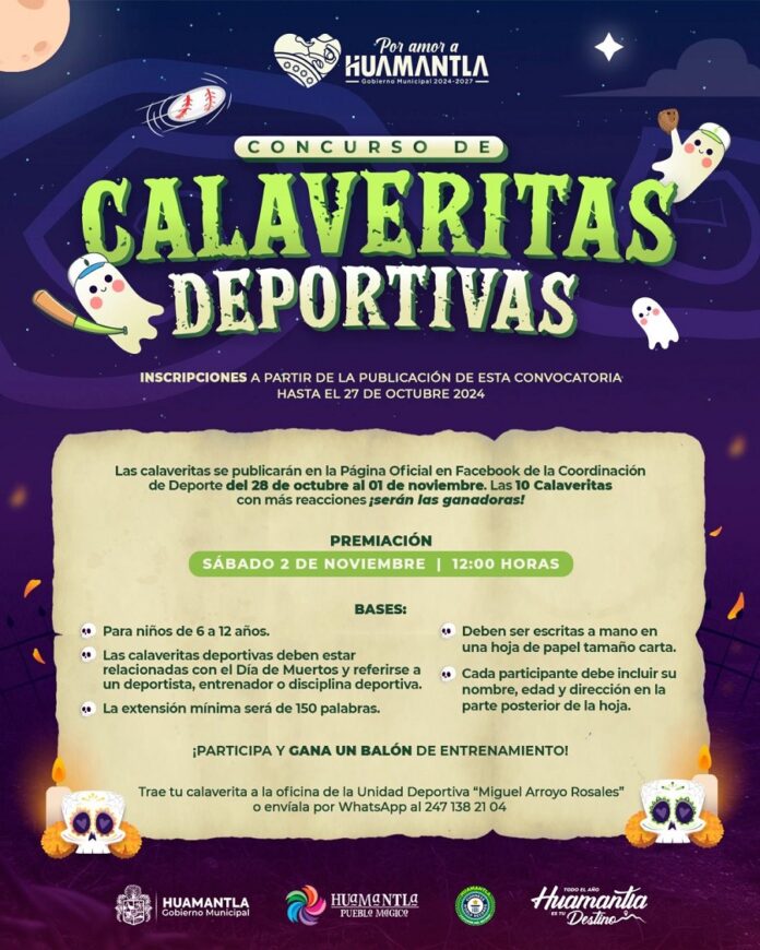 Invita Ayuntamiento de Huamantla al Concurso de 