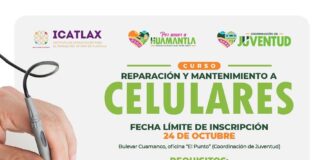 Invita Gobierno de Huamantla a Jóvenes al Curso de Reparación y Mantenimiento de Celulares -AlternativaTlx