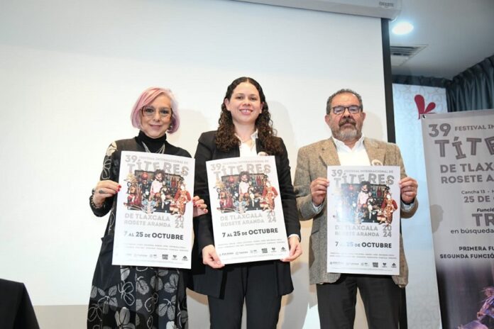 Presenta Secretaría de Cultura el Festival Internacional de Títeres “Rosete Aranda” 2024 -AlternativaTlx