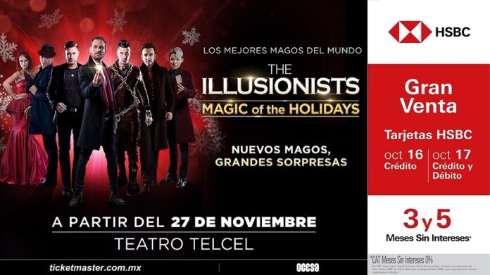 The Illusionists: La Magia que Transformará tu Navidad -AlternativaTlx