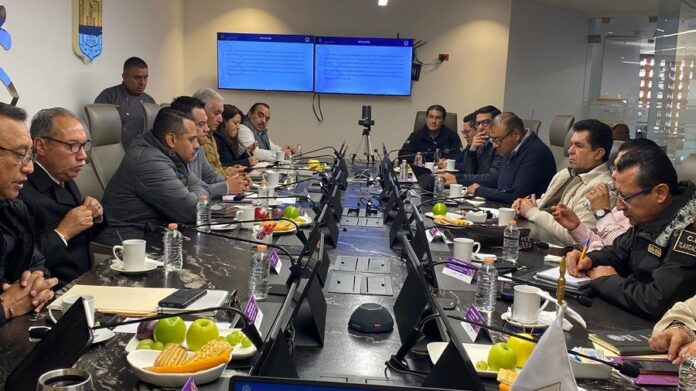 Acuerdan Autoridades Fortalecer Seguridad Durante Comicios Extraordinarios en Tetla y Tecopilco -AlternativaTlx