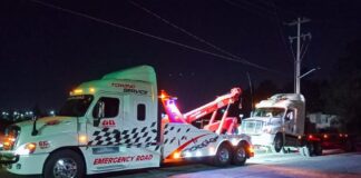 Atiende Policía Municipal de Huamantla Percance Entre Tren y Tractocamión en Carretera a Xalpatlahuaya -AlternativaTlx