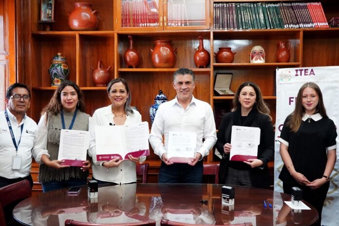 Ayuntamiento de Tlaxcala de Xicohténcatl e ITEA Firman Convenio para Reducir el Rezago Educativo -AlternativaTlx
