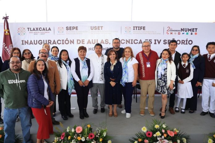 Construcción de Nuevos Espacios Garantiza una Educación de Calidad: Gobernadora Lorena Cuéllar -AlternativaTlx