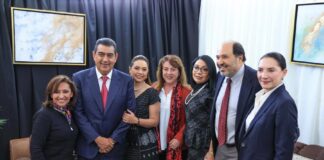Destaca Lorena Cuéllar el Trabajo Coordinado que ha Tenido con el Gobernador de Puebla -AlternativaTlx