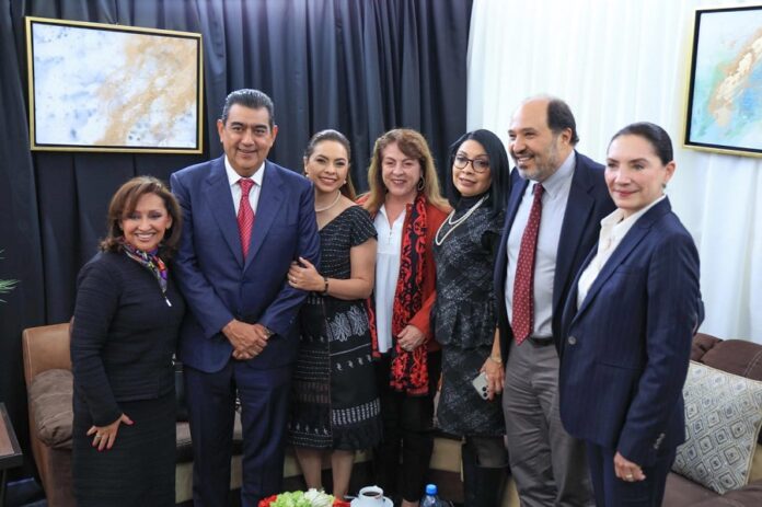 Destaca Lorena Cuéllar el Trabajo Coordinado que ha Tenido con el Gobernador de Puebla -AlternativaTlx