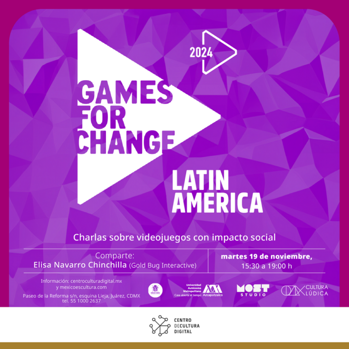 El CCD Invita al Games for Change Latam -AlternativaTlx