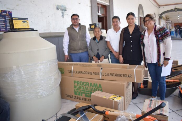 Entrega de Kits de Herramientas y Maquinaria al Sector Agrícola de Zacatelco -AlternativaTlx