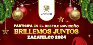 Gobierno de Zacatelco Invita a Negocios y Empresas a Participar en el Desfile Navideño “Brillemos Juntos” 2024 -AlternativaTlx