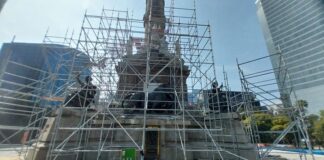 Inician Trabajos de Restauración en la Columna de la Independencia -AlternativaTlx