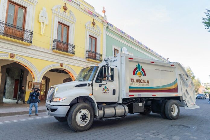Pone en Marcha Ayuntamiento de Tlaxcala un Camión Compactador Rehabilitado -AlternativaTlx