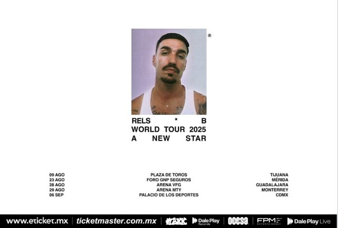 Rels B Vuelve a México con su Gira a New Star World Tour -AlternativaTlx