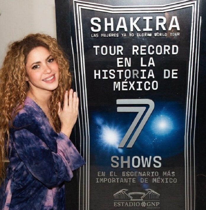 Shakira “Las Mujeres Ya no Lloran Tour”: Récord en la Historia de México -AlternativaTlx
