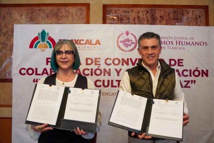 Tlaxcala Reafirma su Compromiso con los Derechos Humanos Mediante la Firma de Convenio con la CEDH -AlternativaTlx