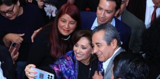 Asiste Gobernadora a Informe de 100 Días de Alcalde de Tlaxcala -AlternativaTlx