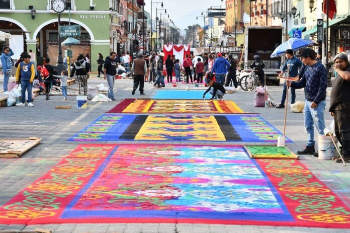 Ayuntamiento de Huamantla Invita a Disfrutar del Arte Efímero de los Artesanos Este 31 de Diciembre -AlternativaTlx