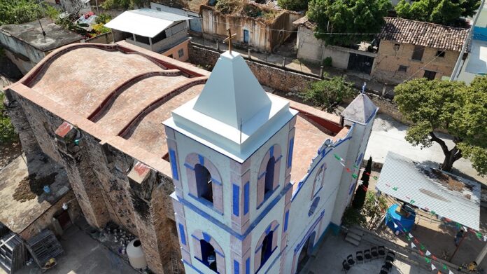 EL INAH Entrega la Restauración de la Iglesia de la Virgen de los Dolores, en Tlacuitlapa, Guerrero -AlternativaTlx