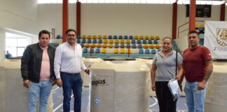 Familias de Zacatelco se Benefician con Tinacos a Bajo Costo -AlternativaTlx
