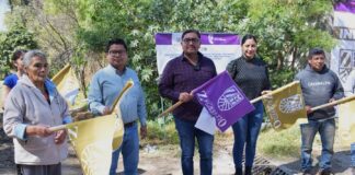 Inicia la Ampliación de la Red de Agua Potable en la Calle Del Lago Norte, Zacatelco -AlternativaTlx