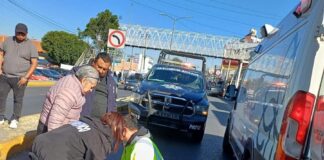 Policía Municipal Apoya en Accidente de Tránsito en Zacatelco -AlternativaTlx