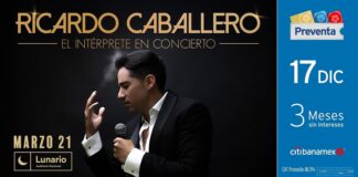 Ricardo Caballero Presenta una Noche de Bohemia en el Lunario -AlternativaTlx