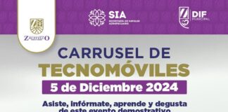 Zacatelco Recibe el Carrusel de Tecnomóviles, Impulsado por la SIA Tlaxcala -AlternativaTlx