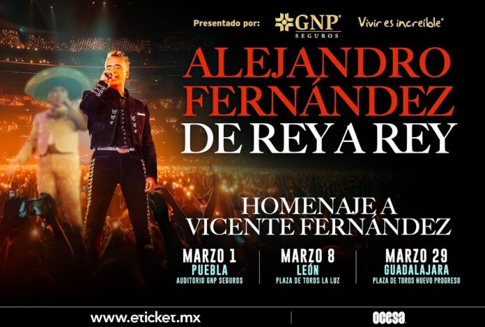 Alejandro Fernández, De Rey a Rey, un Homenaje a Vicente Fernández -AlternativaTlx