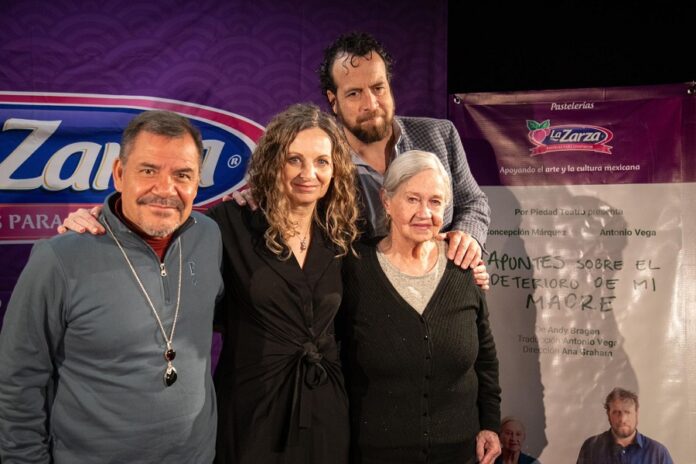 Apuntes Sobre el Deterioro de mi Madre, de Estreno en el Helénico -AlternativaTlx