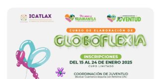 Ayuntamiento de Huamantla Invita a Participar en Nuevo Curso de Globoflexia que Imparte ICATLAX -AlternativaTlx
