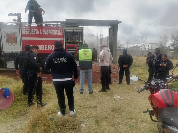 CEPC Atendió Incendio en Contla de Manera Puntual -AlternativaTlx