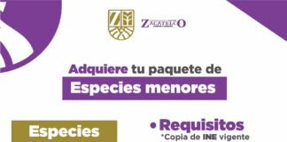 Convocatoria para Adquisición de Paquetes de Especies Menores en Zacatelco -AlternativaTlx