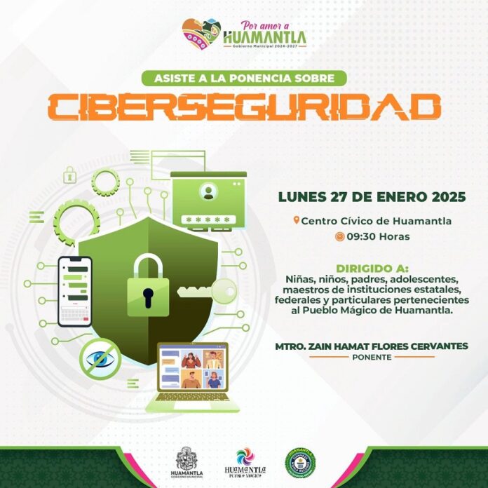 Gobierno Municipal Invita a Toda la Comunidad Educativa de Huamantla a Ponencia Sobre Ciberseguridad -AlternativaTlx