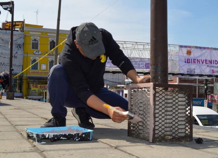 Gobierno Municipal de Zacatelco Inicia Rehabilitación y Mantenimiento del Parque -AlternativaTlx