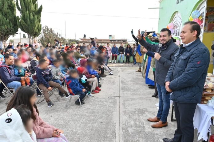 Lleva Chava Santos Segunda Jornada Mágica de Día Reyes Hasta Comunidades Cercanas a las Faldas de la Malinche -AlternativaTlx