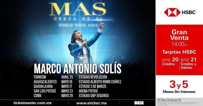 Marco Antonio Solís Anuncia Gira por México -AlternativoTlx Marco Antonio Solís Anuncia Gira por México -AlternativoTlx