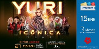 Yuri Anuncia una Fecha más en Auditorio Nacional -AlternativaTlx