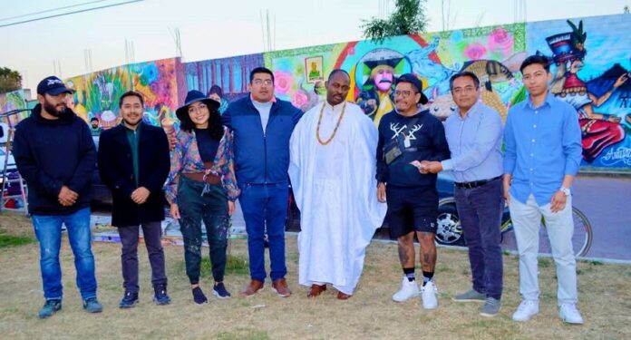 Zacatelco se Llena de Historia y Cultura con Murales de Graffiti -AlternativaTlx