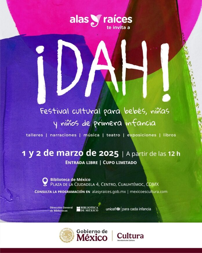 Alas y Raíces realiza la Tercera Edición de ¡Dah! Festival Cultural para Bebés, Niñas y Niños de Primera Infancia - AlternativaTlx Alas y Raíces realiza la Tercera Edición de ¡Dah! Festival Cultural para Bebés, Niñas y Niños de Primera Infancia - AlternativaTlx