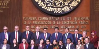Asistió Gobernadora a Ceremonia de la Conmemoración del 108 Aniversario de la Promulgación de la Constitución de México- AlternativaTlx